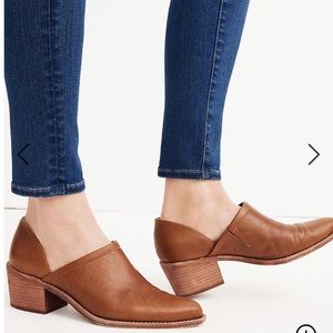 Madewell Brady Bootie English Saddle 8.5